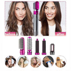 5-in-1 Hot Air Hair Dryer & Styler Brush – Dry, Straighten, Curl, Volumize & Smooth Hair