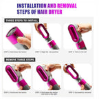 5-in-1 Hot Air Hair Dryer & Styler Brush – Dry, Straighten, Curl, Volumize & Smooth Hair