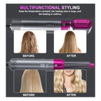 5-in-1 Hot Air Hair Dryer & Styler Brush – Dry, Straighten, Curl, Volumize & Smooth Hair