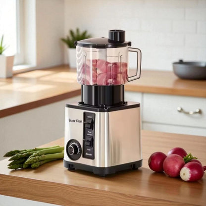 Silver Crest Professional Blender 6-in-1 – 8000W High-Performance Heavy-Duty Blender & Food Processor (3L Jar)