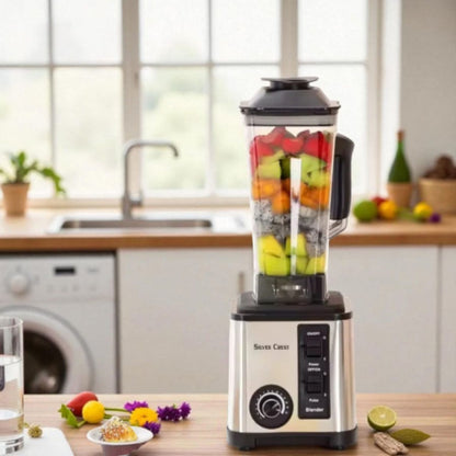 Silver Crest Professional Blender 6-in-1 – 8000W High-Performance Heavy-Duty Blender & Food Processor (3L Jar)