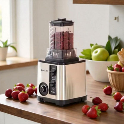 Silver Crest Professional Blender 6-in-1 – 8000W High-Performance Heavy-Duty Blender & Food Processor (3L Jar)