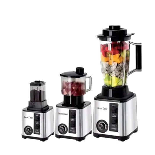 Silver Crest Professional Blender 6-in-1 – 8000W High-Performance Heavy-Duty Blender & Food Processor (3L Jar)